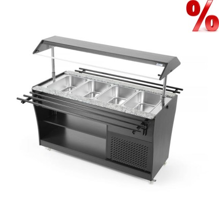 Salotų bufetas, Arktic, GN 1/1, 220-240V/170W, 1490x765x(H)1370mm-Hendi